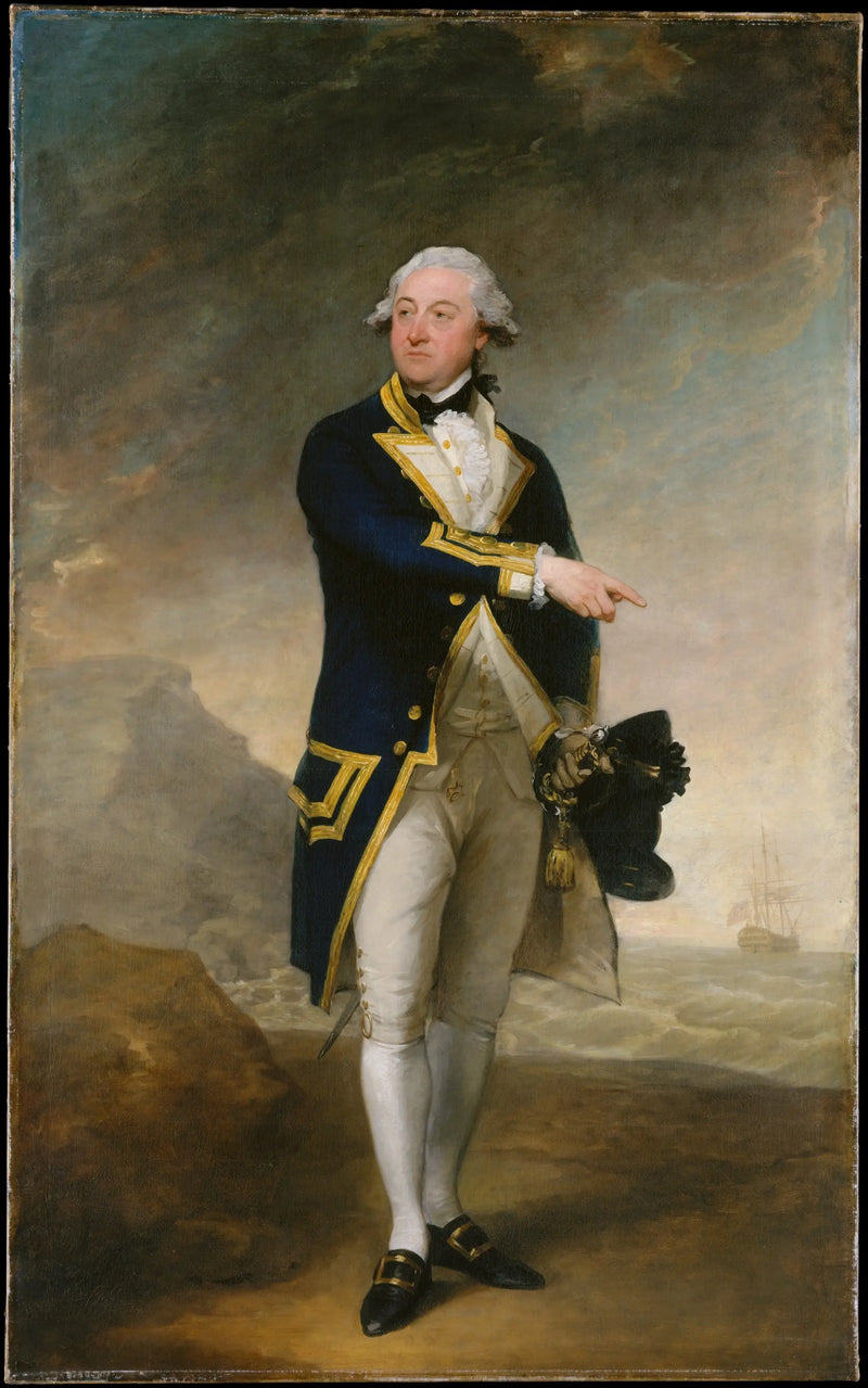 Kapitan John Gell - Gilbert Stuart