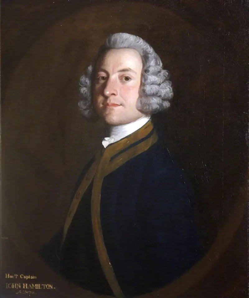Kapitan Honorable John Hamilton (1714–1755) - Joshua Reynolds