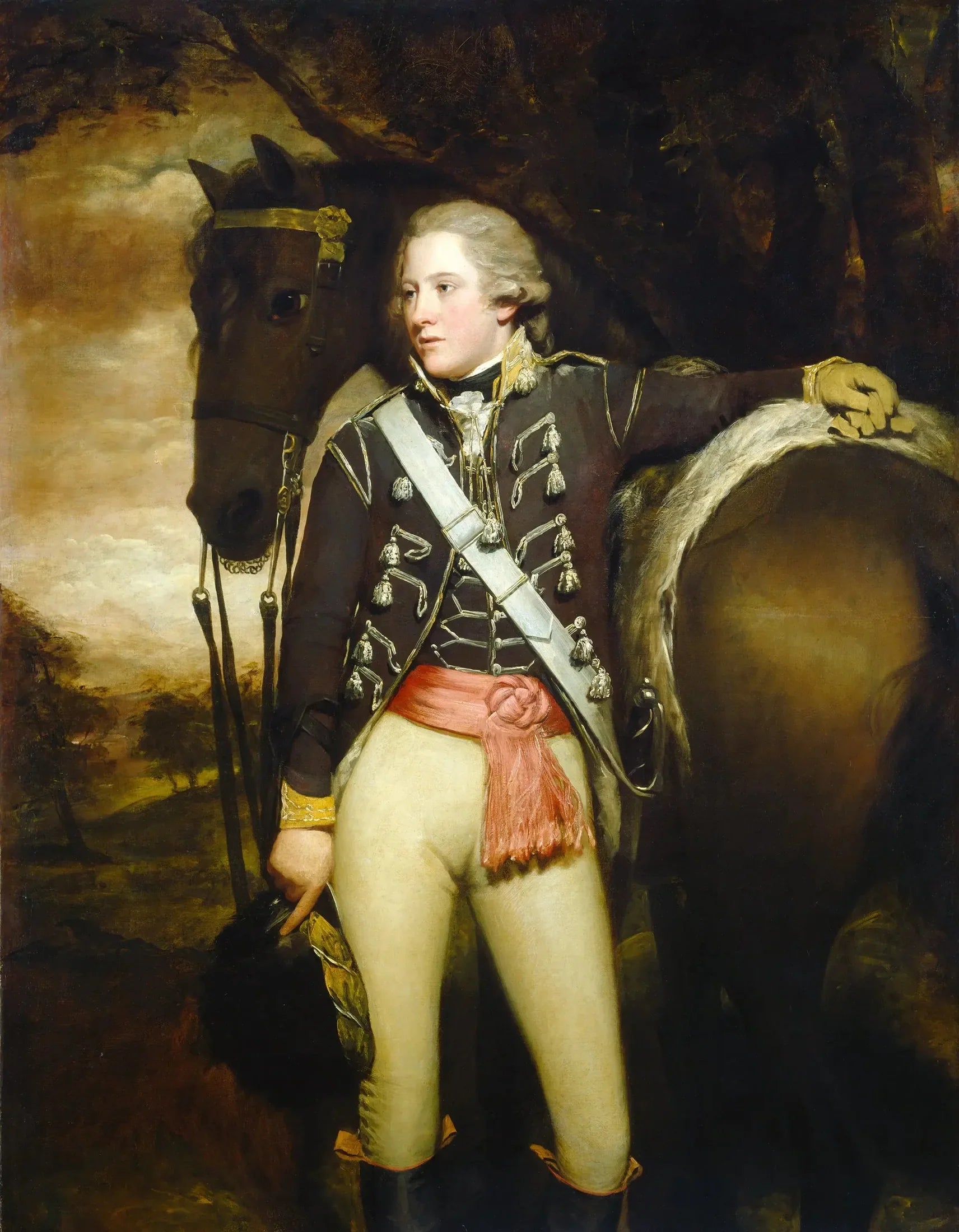 Capitaine Patrick Miller - Henry Raeburn image 1 copie de tableau peinte à la main