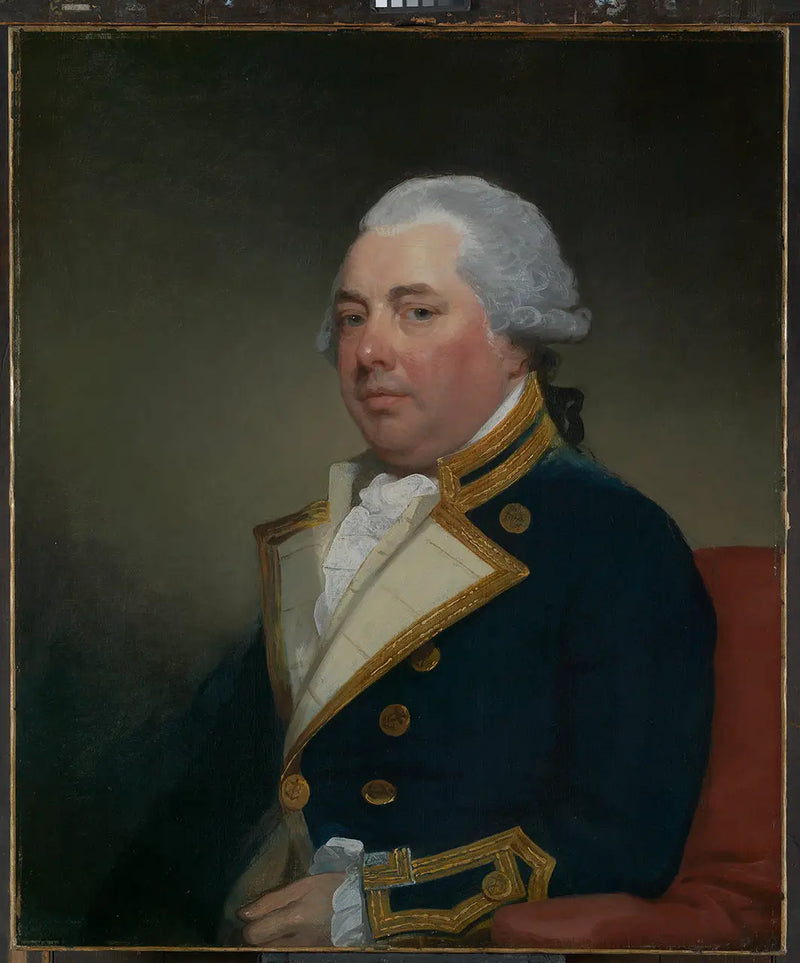 Kapitan Sir William Abdy, Bt, około 1732-1803 - Gilbert Stuart