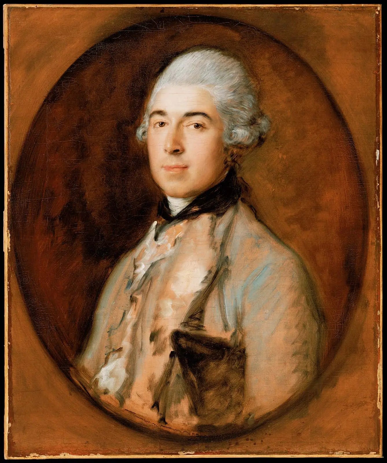 Capitaine Thomas Mathews - Thomas Gainsborough image 1 reproduction d’œuvre d’art à l’huile
