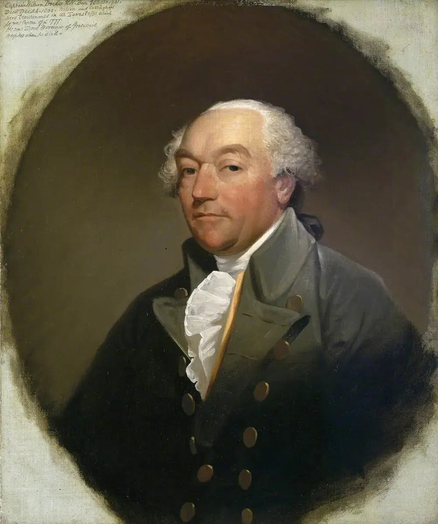 Kapitan William Locker, 1731-1800 - Gilbert Stuart