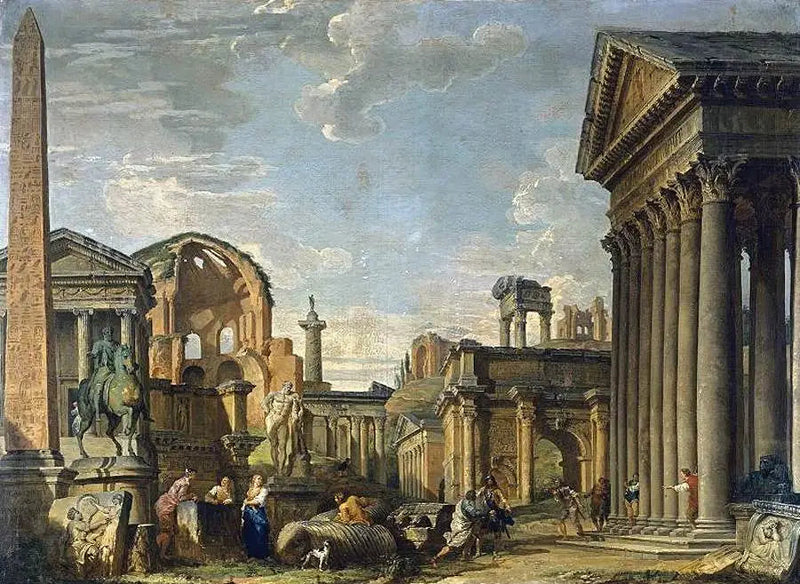Kaprys architektoniczny - Giovanni Paolo Panini