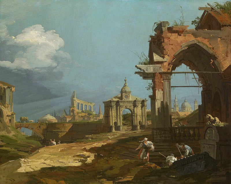 Kaprys z ostrym łukiem - Canaletto