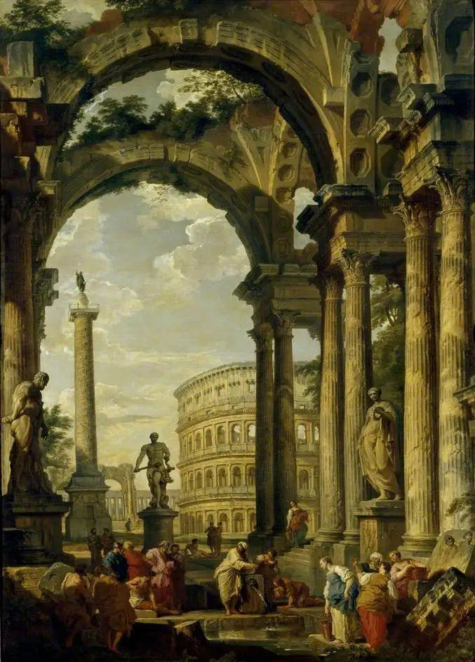 Kaprys rzymski - Giovanni Paolo Panini