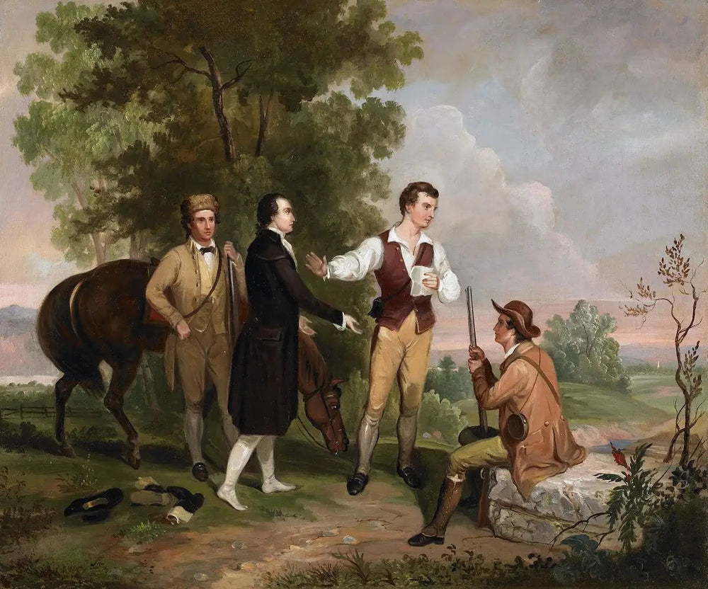 Capture du major André - Asher Brown Durand - Alpha Reproduction