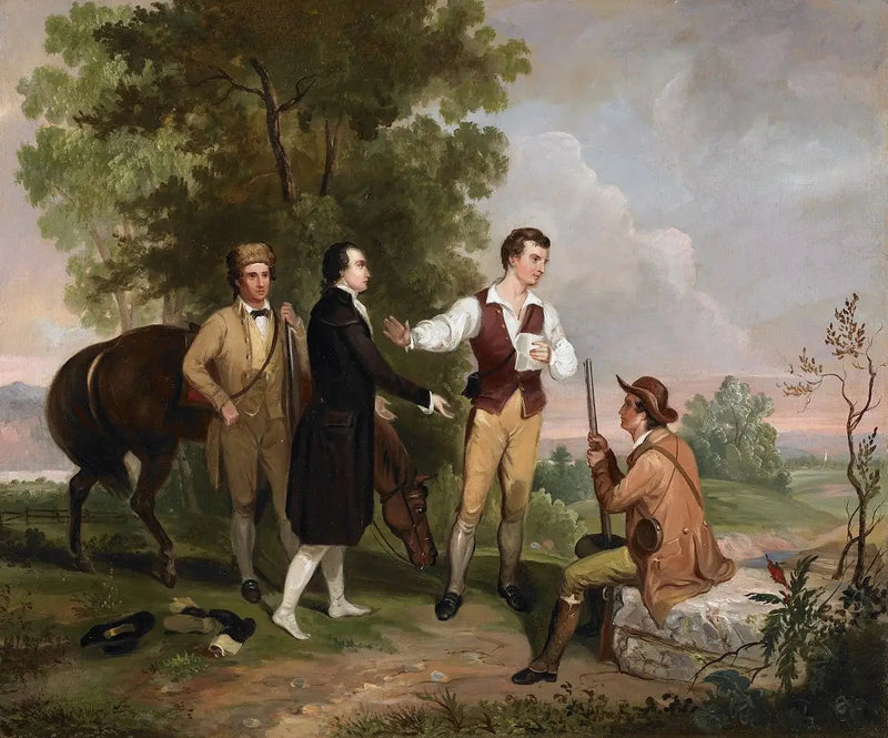 Ujęcie majora André - Asher Brown Durand