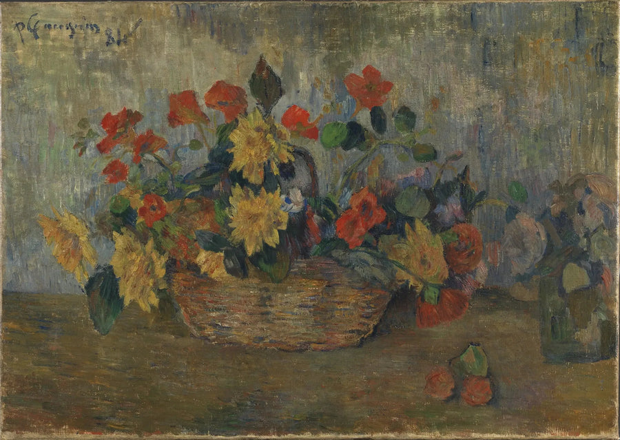 Kaprysy i dalie w koszu - Paul Gauguin