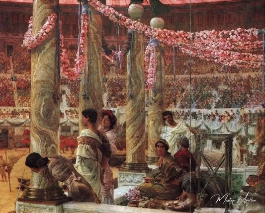 Caracalla et Geta - Lawrence Alma-Tadema Reproductions de tableaux à la peinture à l’huile