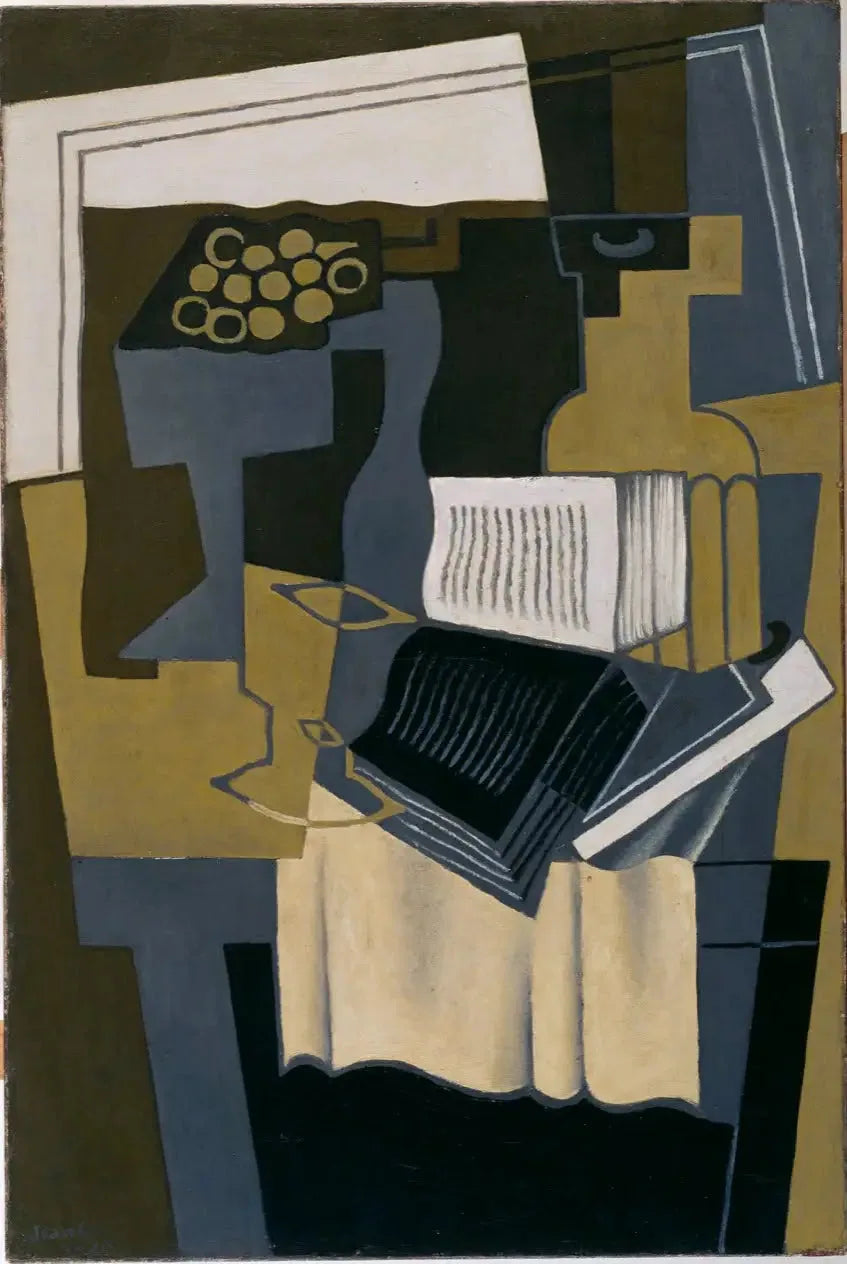 Karafka i książka - Juan Gris