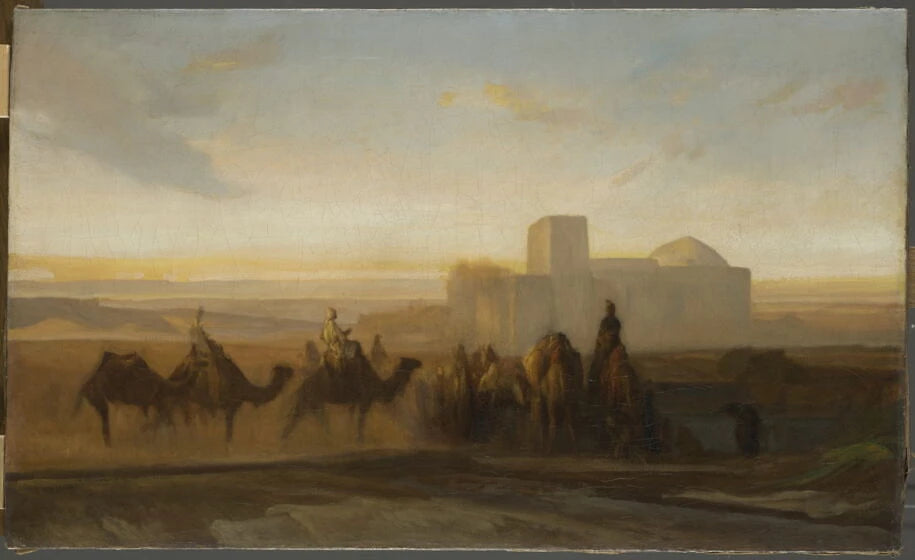 La Caravane - Alexandre-Gabriel Decamps