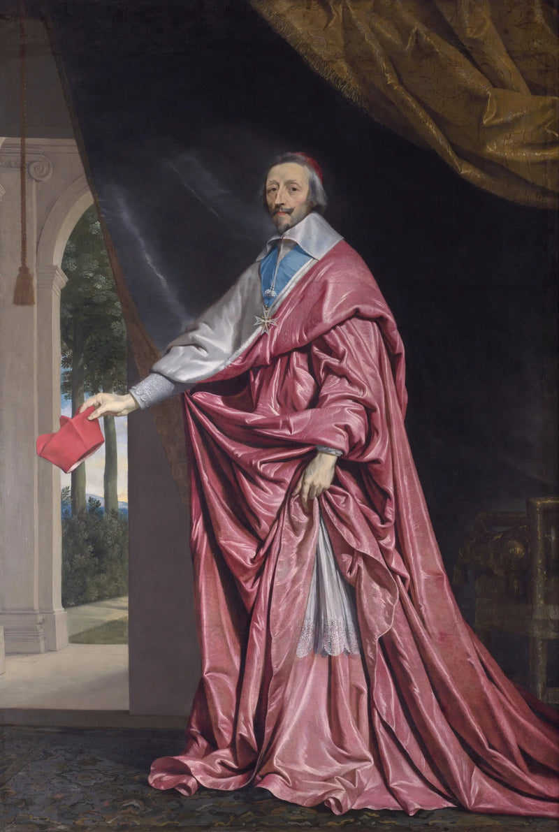 Kardynał Richelieu - Philippe de Champaigne