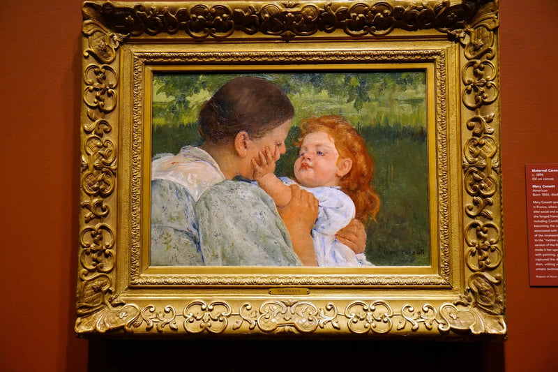 Matczyna pieszczota - Mary Cassatt
