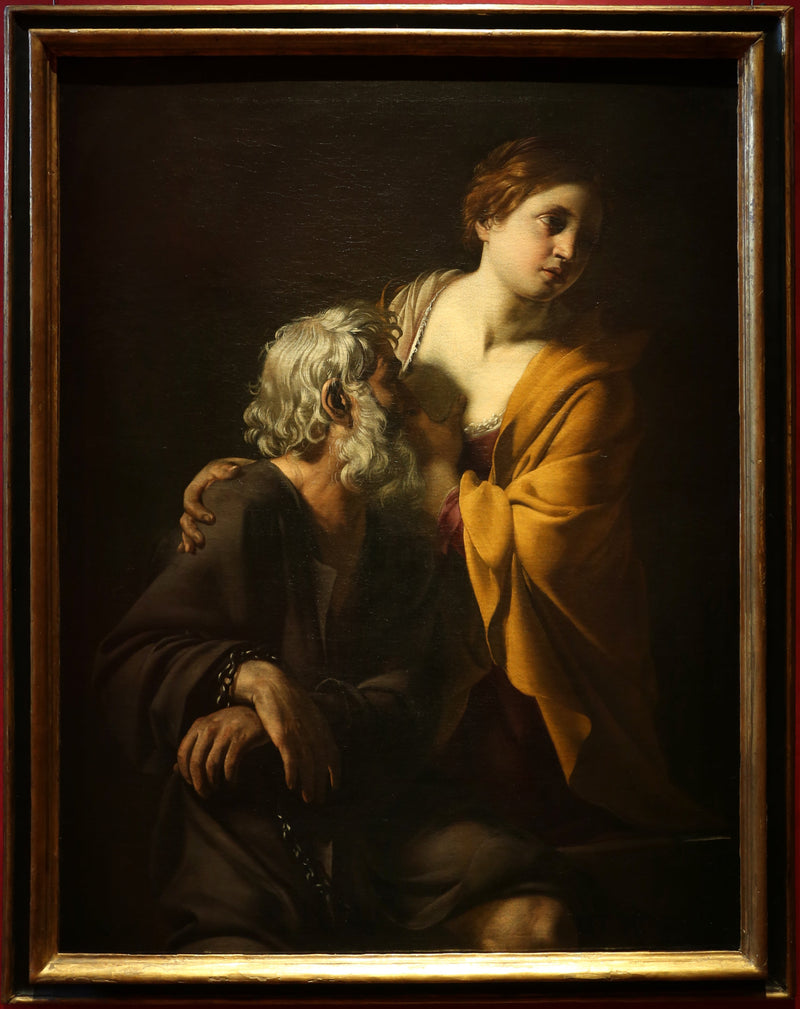 Carità romana - Bartolomeo Manfredi