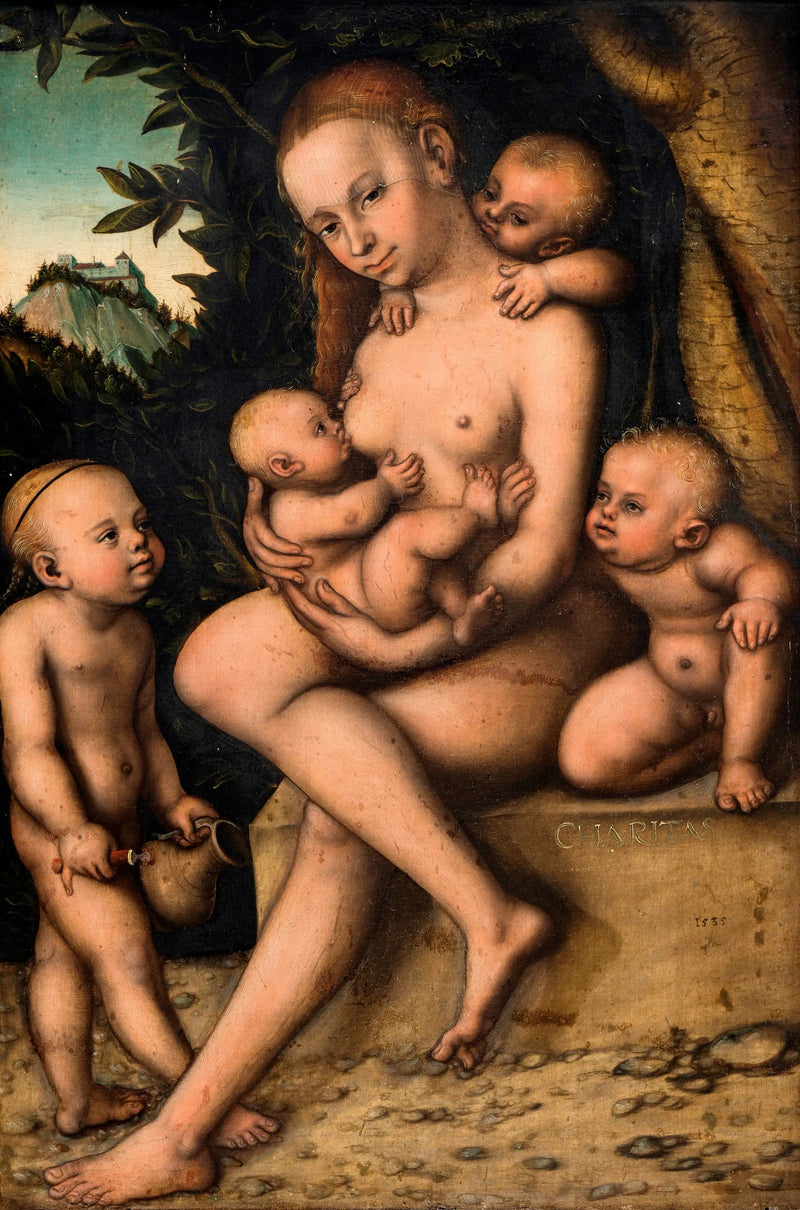 Caritas (Charité) - Lucas Cranach Starszy