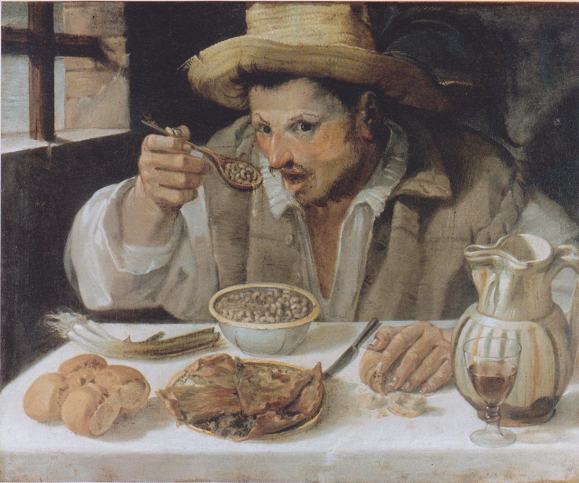 Le Mangeur de fèves - Annibale Carracci