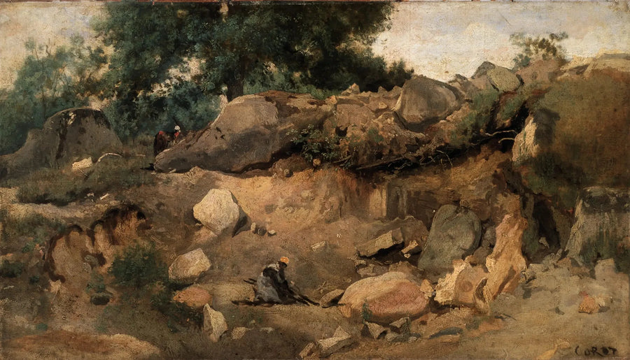 Kariera de la Chaise-Marie, Fontainebleau - Jean-Baptiste Camille Corot