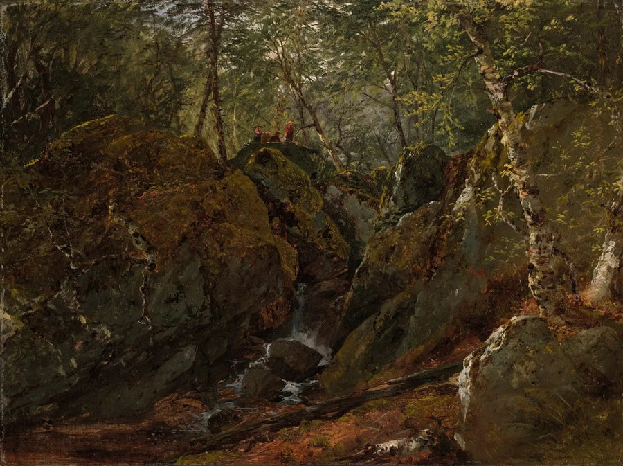 Kaskady Catskill - John Frederick Kensett