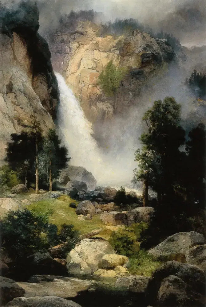 Kaskadowe Wodospady, Yosemite - Thomas Moran