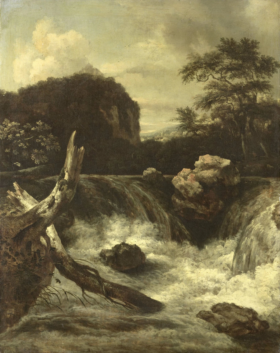 Une cascade - Jan van Kessel
