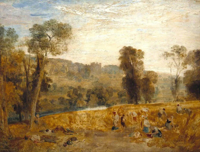 Cassiobury Park: Żniwa - J. M. W. Turner