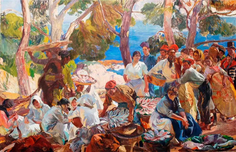 Katalonia. Ryba - Joaquín Sorolla