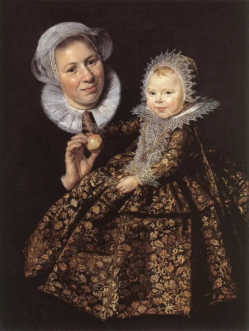 Catharina Hooft i jej guwernantka - Frans Hals