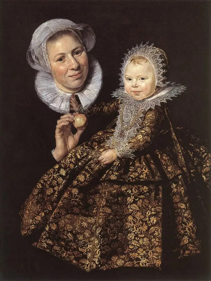 Catharina Hooft i jej guwernantka - Frans Hals