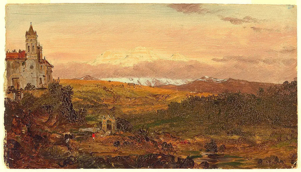 Cathédrale Chillo Équateur - Frederic Edwin Church - Alpha Reproduction