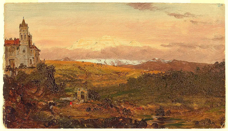 Katedra, Chillo, Ekwador - Frederic Edwin Church