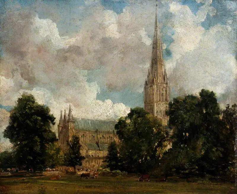 Katedra Salisbury widziana od południowego zachodu - John Constable