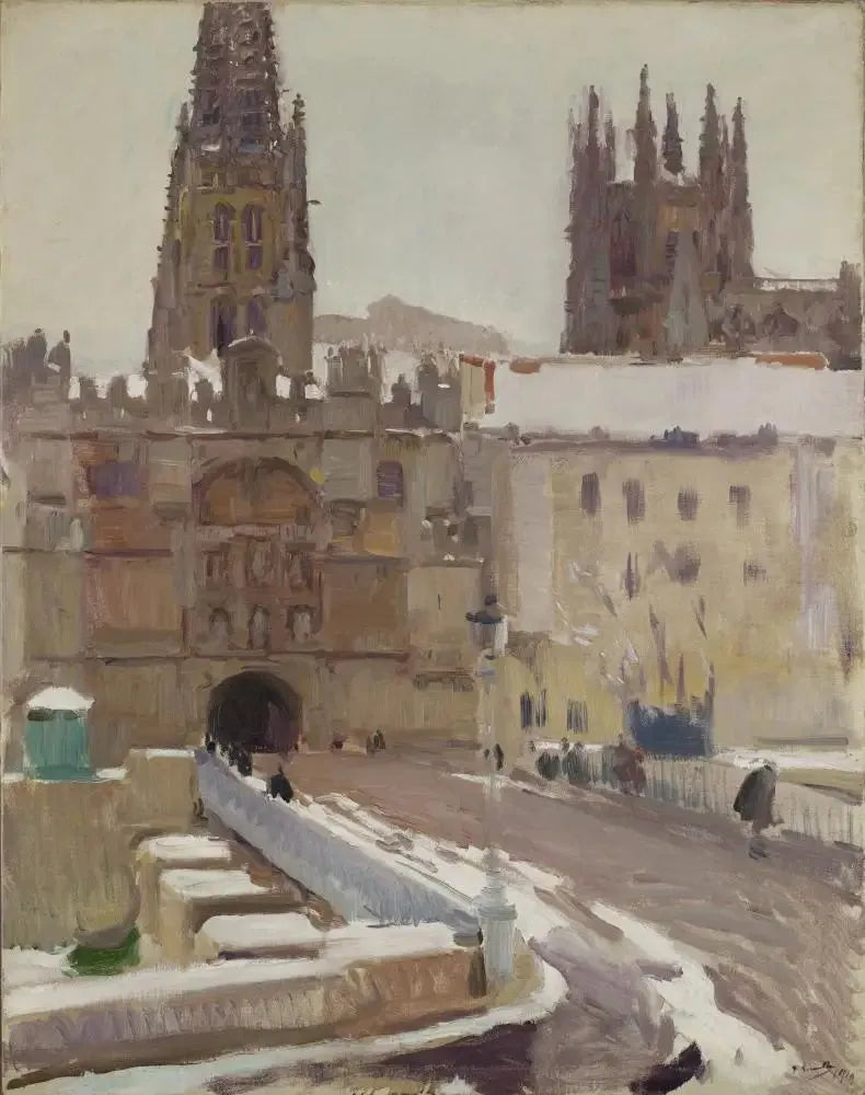 Katedra i brama Santa María, Burgos - Joaquín Sorolla