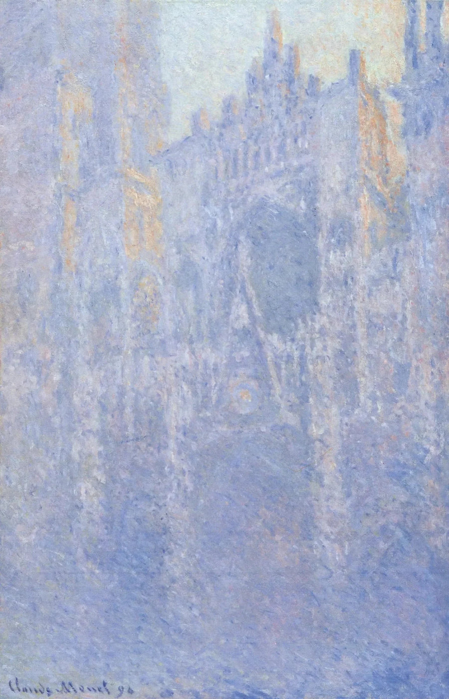Katedra w Rouen, poranna mgła W1352 - Claude Monet