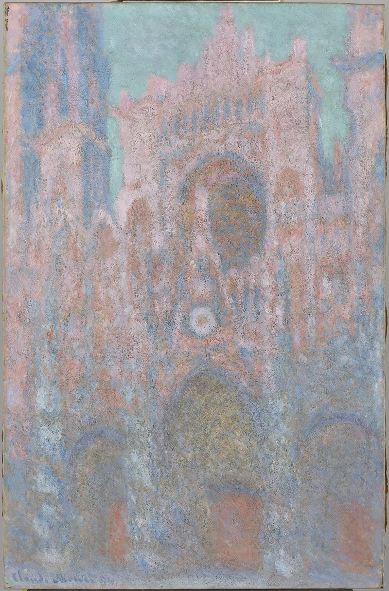 Katedra w Rouen, Symfonia w szarościach i różu - Claude Monet