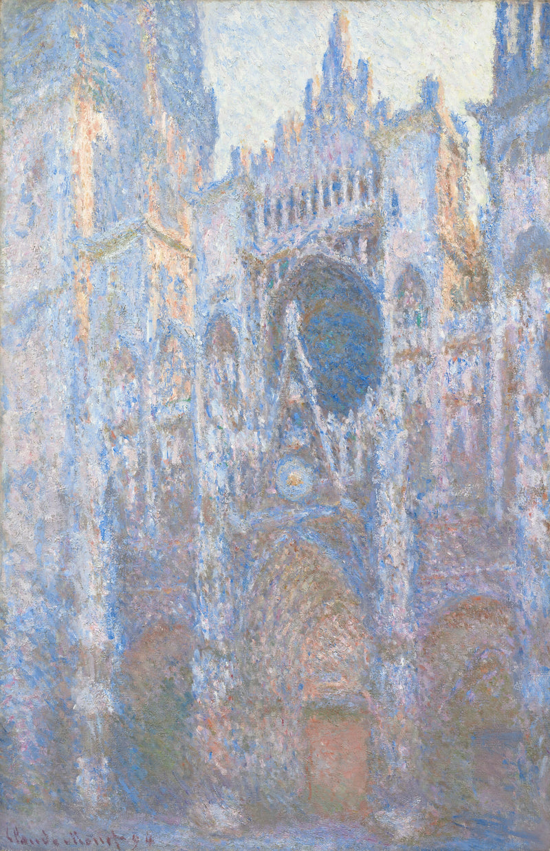 Katedra w Rouen, fasada zachodnia W1351 - Claude Monet