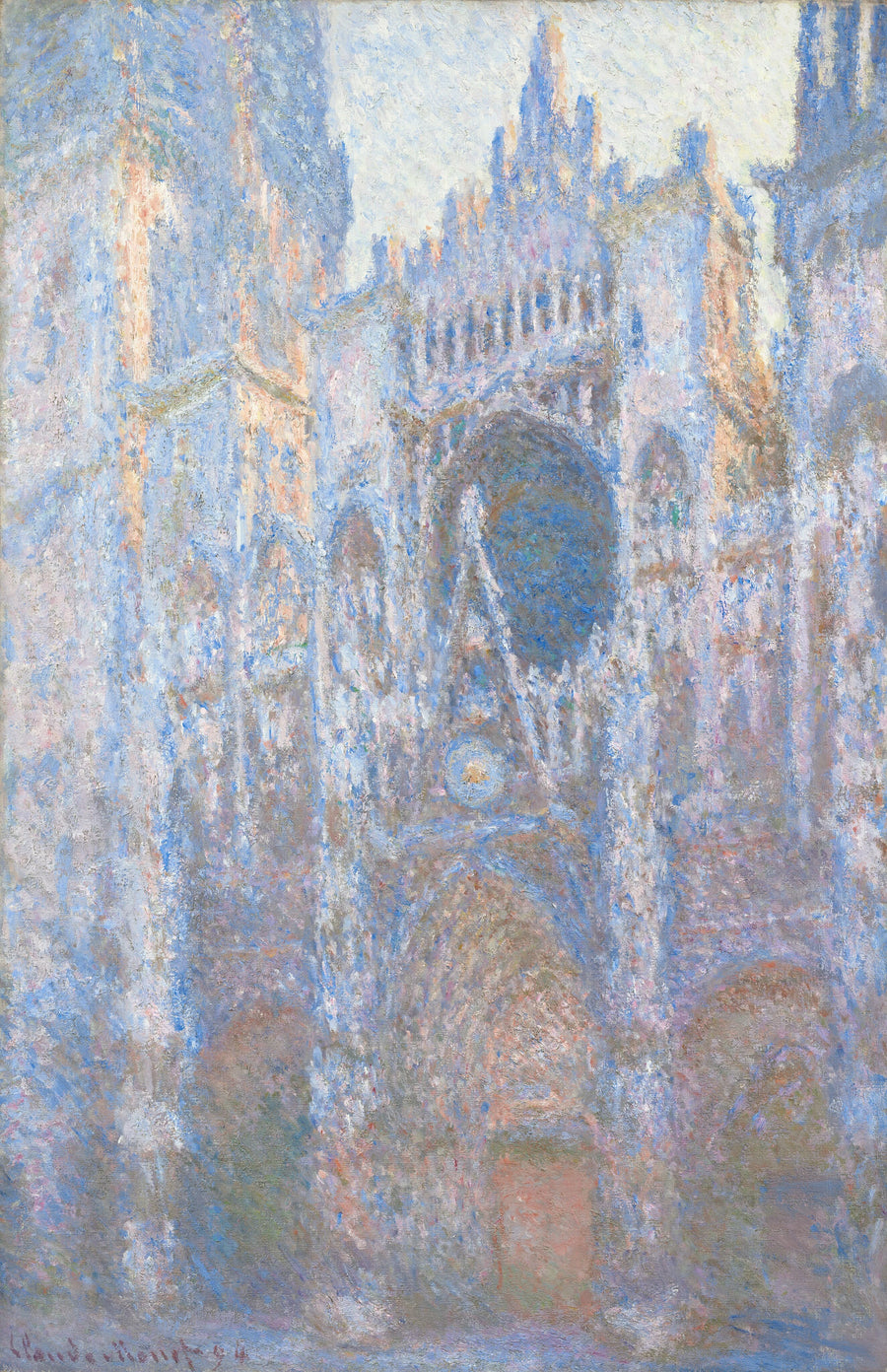 Katedra w Rouen, Portal - Claude Monet