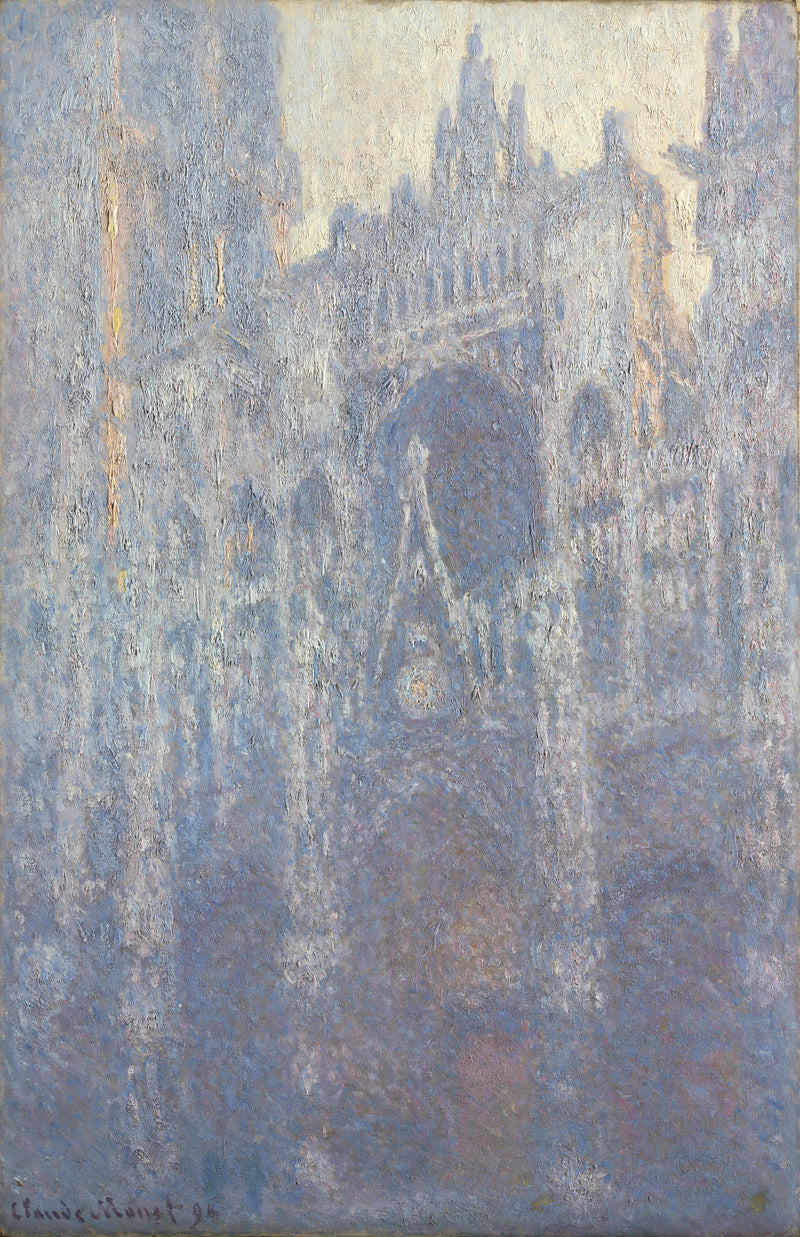 Portal katedry w Rouen, efekt poranny W1354 - Claude Monet