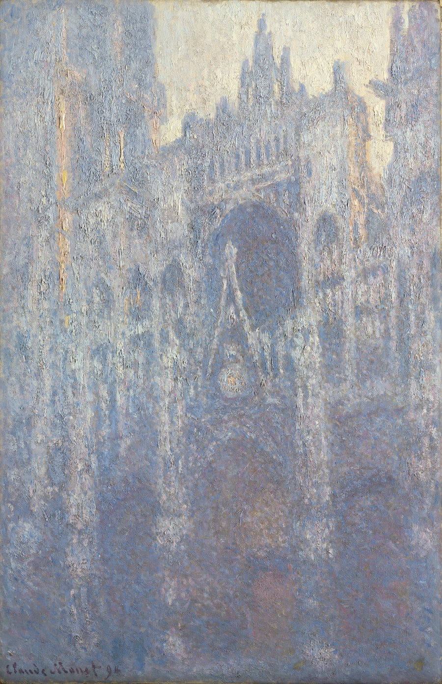 Portal katedry w Rouen, efekt poranny W1354 - Claude Monet