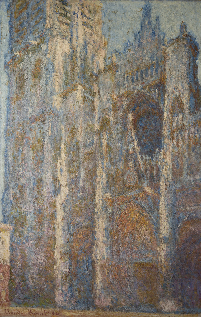 Katedra w Rouen, portal i wieża Albane, południe W1350 - Claude Monet