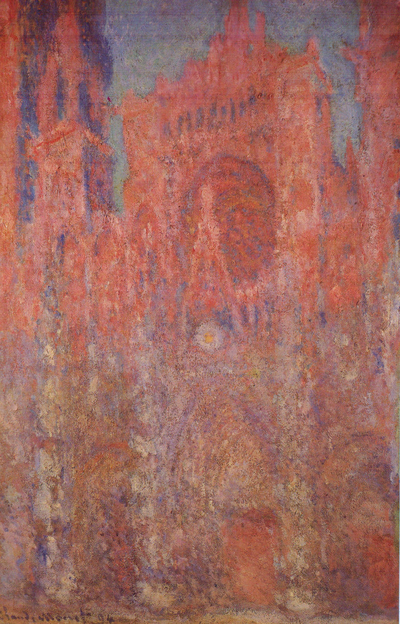 Katedra w Rouen, portal W1328 - Claude Monet
