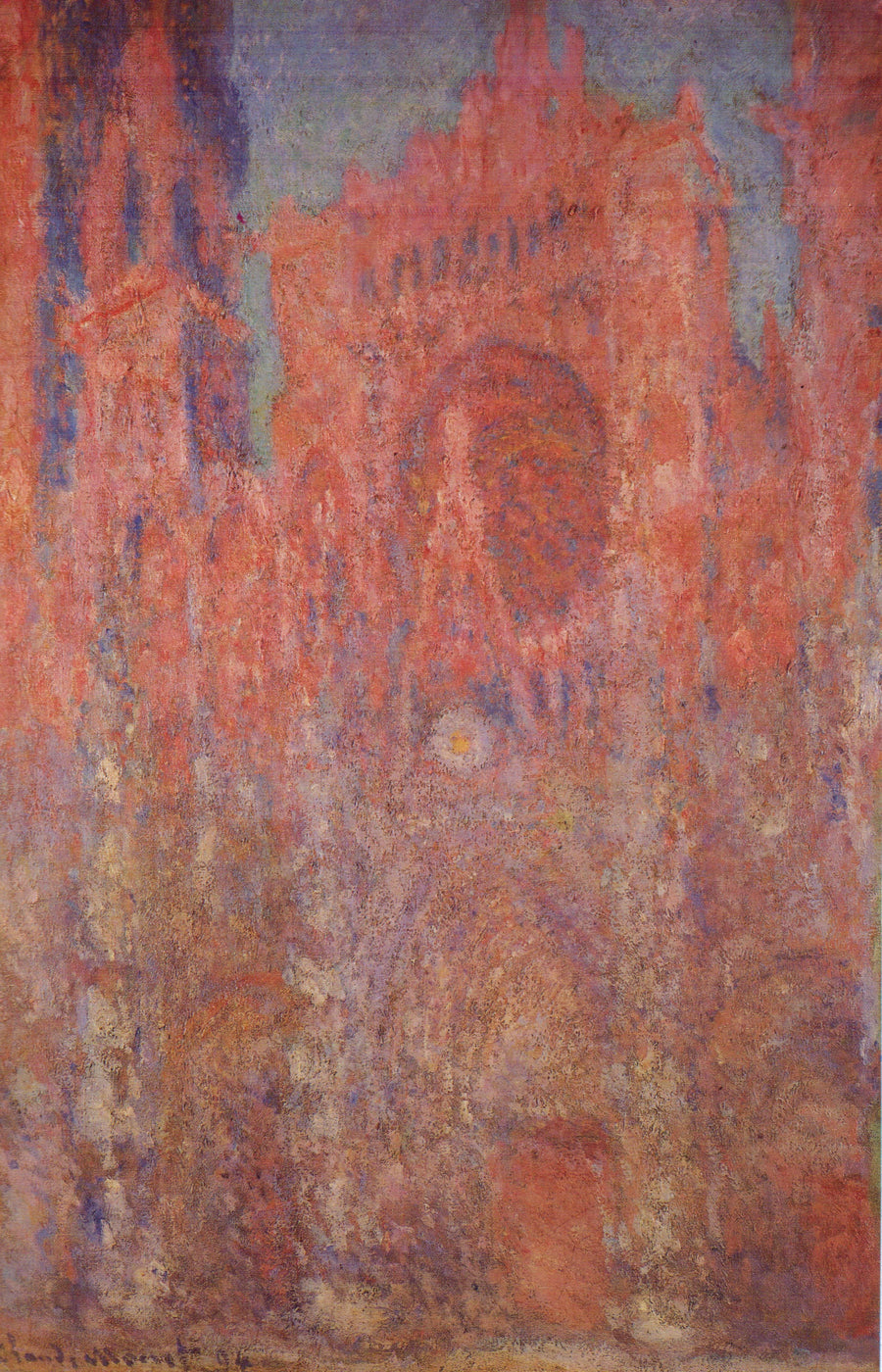 Katedra w Rouen, Portal - Claude Monet
