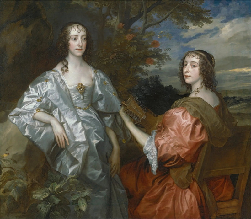 Katarzyna, hrabina Chesterfield, oraz Lucy, hrabina Huntingdon - Antoine van Dyck