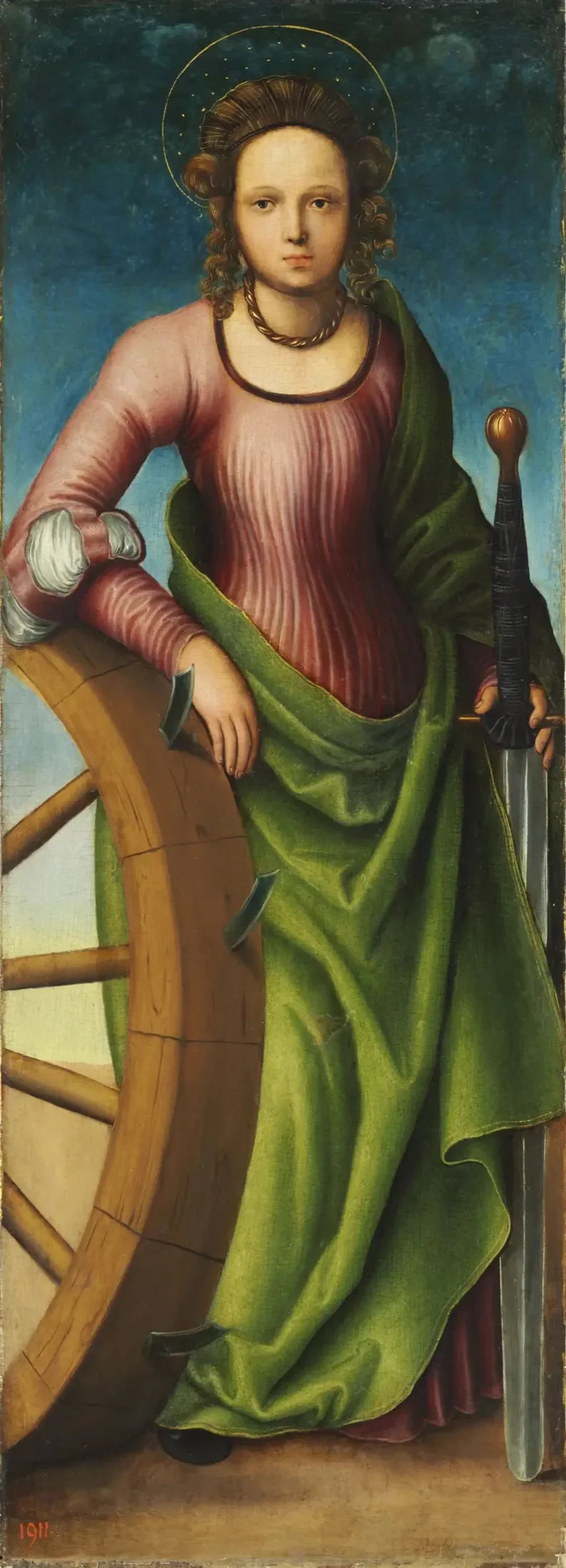 Katarzyna Aleksandryjska - Lucas Cranach Starszy