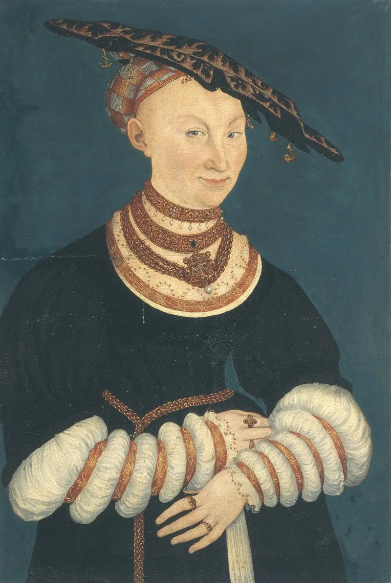 Katarzyna Mecklenburg, księżna Saksonii (1487-1561) - Lucas Cranach Starszy
