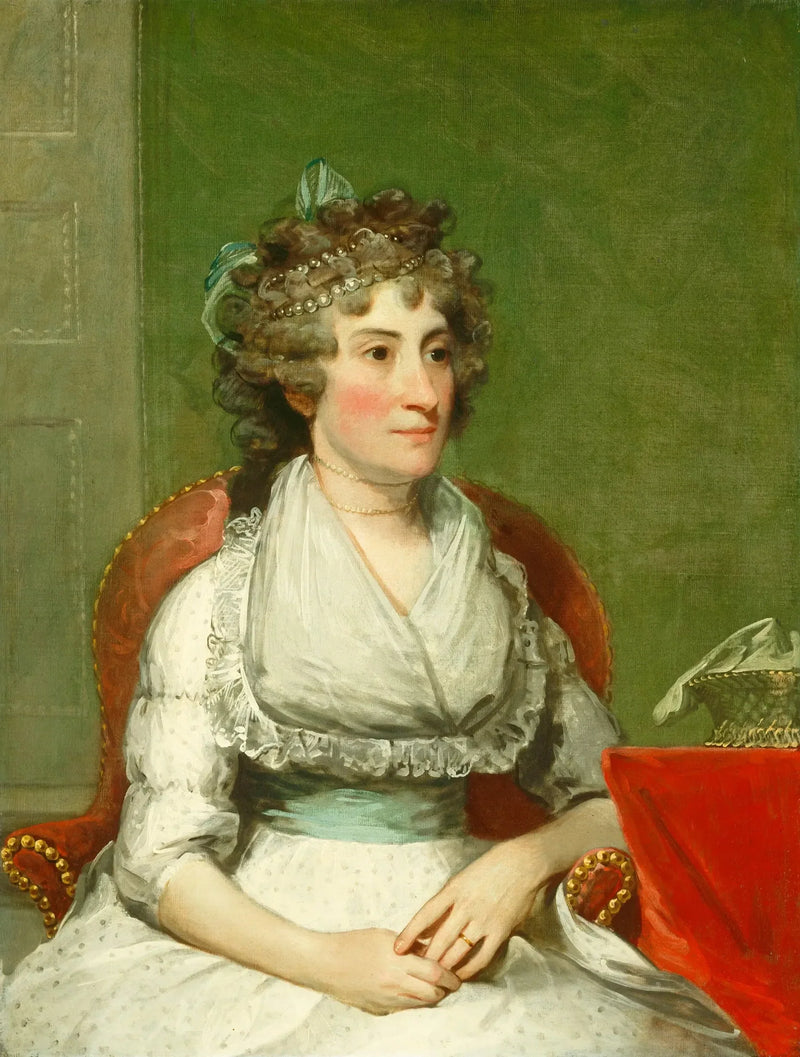 Catherine Yates Pollock (pani George Pollock) - Gilbert Stuart