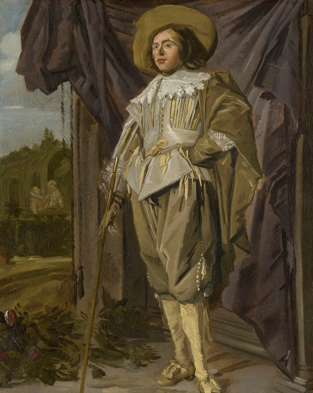 Cavalier debout - Frans Hals - Alpha Reproduction