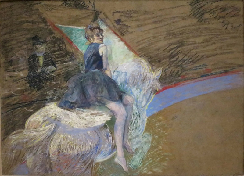 Kawalerka w cyrku Fernando - Henri de Toulouse-Lautrec
