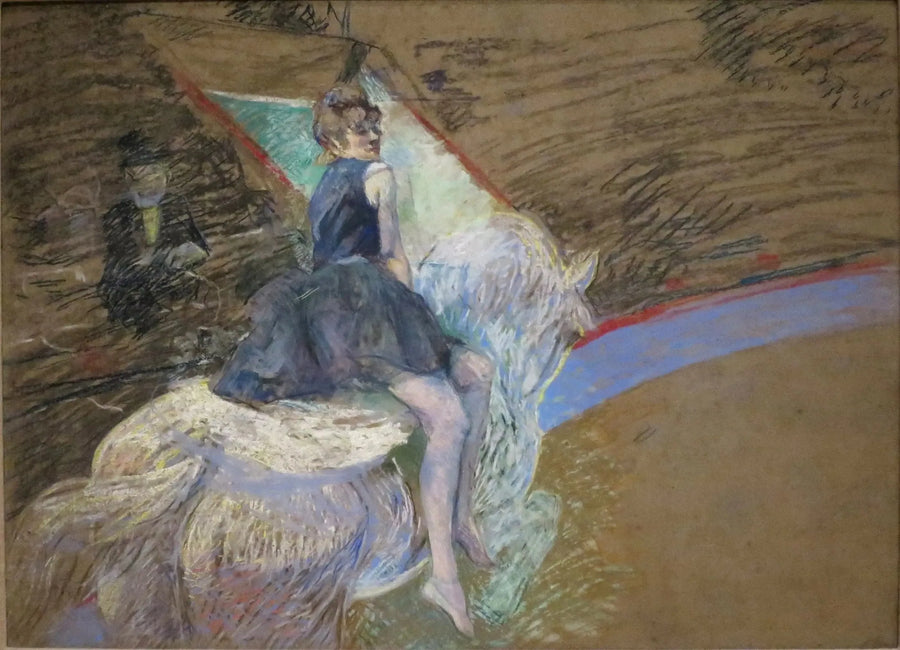 Kawalerka w cyrku Fernando - Henri de Toulouse-Lautrec