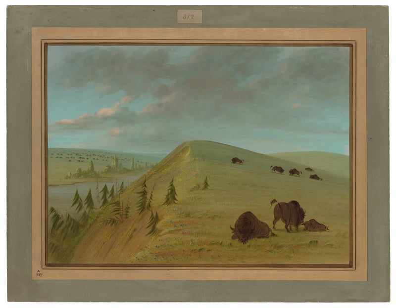 Cedrowe Wzgórza - George Catlin