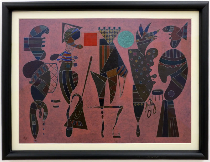 Koło i Kwadrat - Wasilij Kandinsky